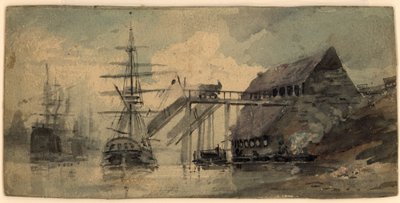 Kohlenstaiths am Tyne von Luke Clennell